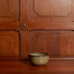 559 STONEWARE Bol en grès émaillé Jaspe - Vert