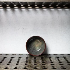 559 STONEWARE Bol en grès émaillé Jaspe - Vert
