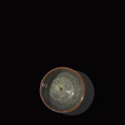 559 STONEWARE Bol en grès émaillé Jaspe - Vert