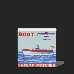 590 FINE MATCH BOX Boîte de 150 grandes allumettes - Bâteau