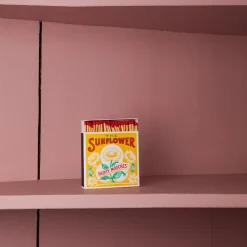 590 FINE MATCH BOX Boîte de 150 grandes allumettes - Tournesol