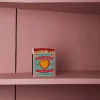590 FINE MATCH BOX Boîte de 150 grandes allumettes - Love Heart