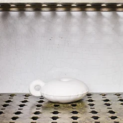 2191 HOME STUDYO Bougeoir Candy - Blanc
