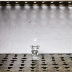 115 LA ROCHERE Bougeoir en verre - Transparent