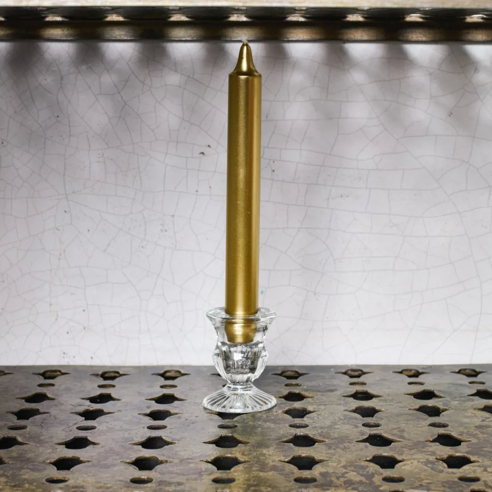 115 LA ROCHERE Bougeoir en verre - Transparent