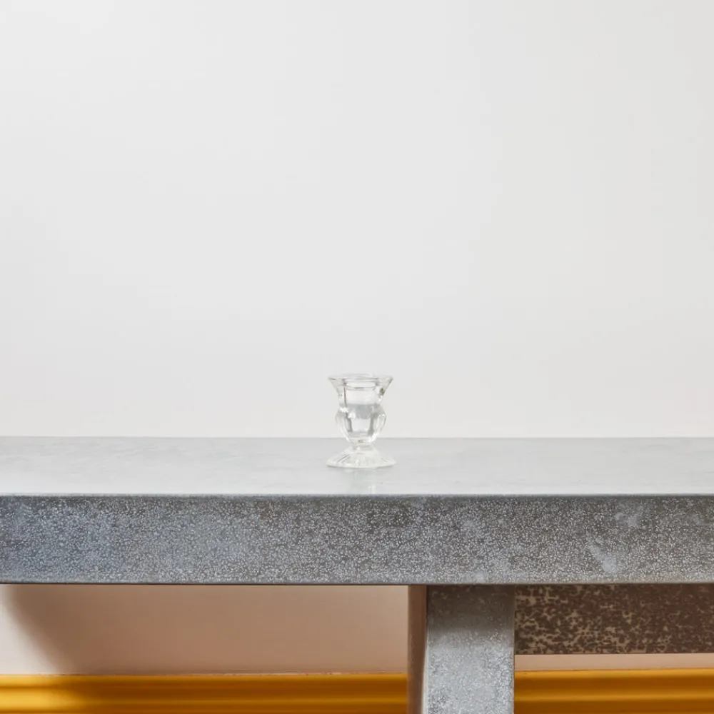 115 LA ROCHERE Bougeoir en verre - Transparent