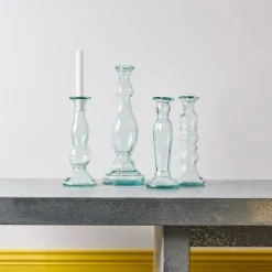 1952 VIDRIOS SAN MIGUEL Bougeoir en verre recyclé - Anadir