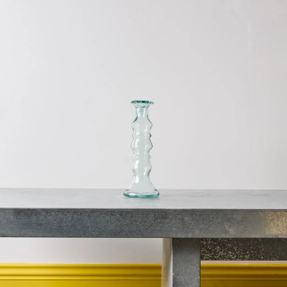 1952 VIDRIOS SAN MIGUEL Bougeoir en verre recyclé - Baco