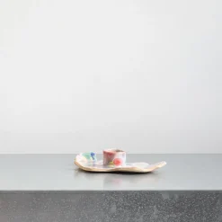 1479 HARLIE BROWN STUDIO Bougeoir multicolore