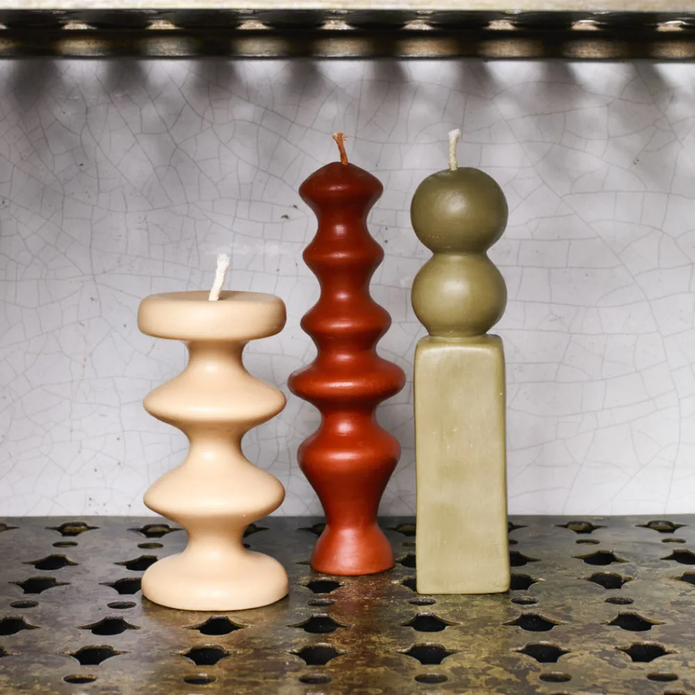 2070 MULIER STUDIO Bougie Onda - Terracota