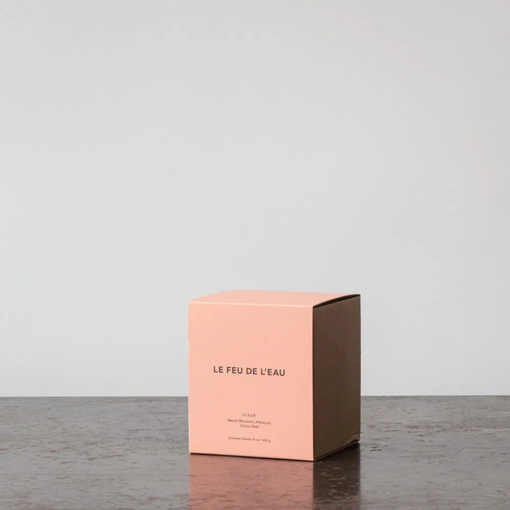 2033 LE FEU DE L'EAU Bougie parfumée - Fleur - Le Feu de l'Eau