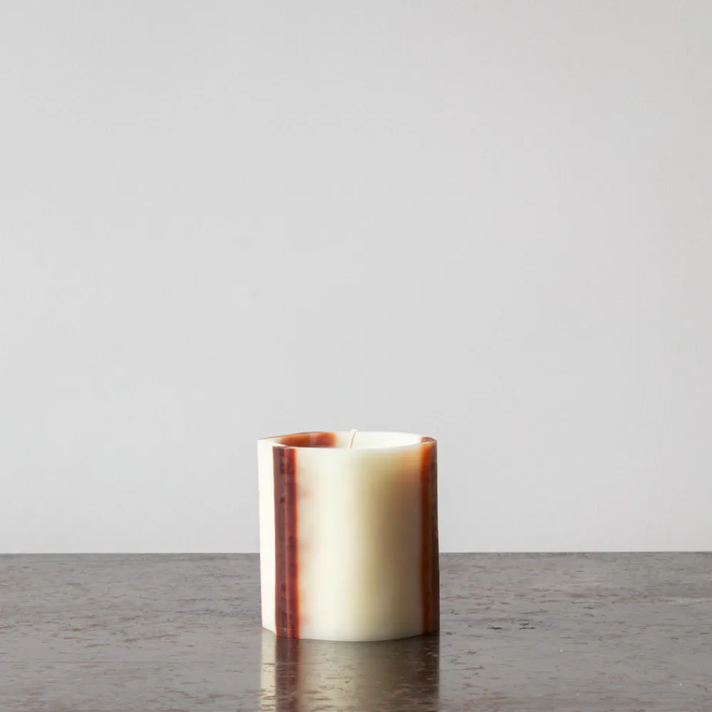 2033 LE FEU DE L'EAU Bougie parfumée - Marron - Le Feu de l'Eau