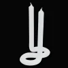 1024 LEX POTT Bougie Twist - Blanc - Lex Pott