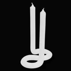 1024 LEX POTT Bougie Twist - Blanc - Lex Pott