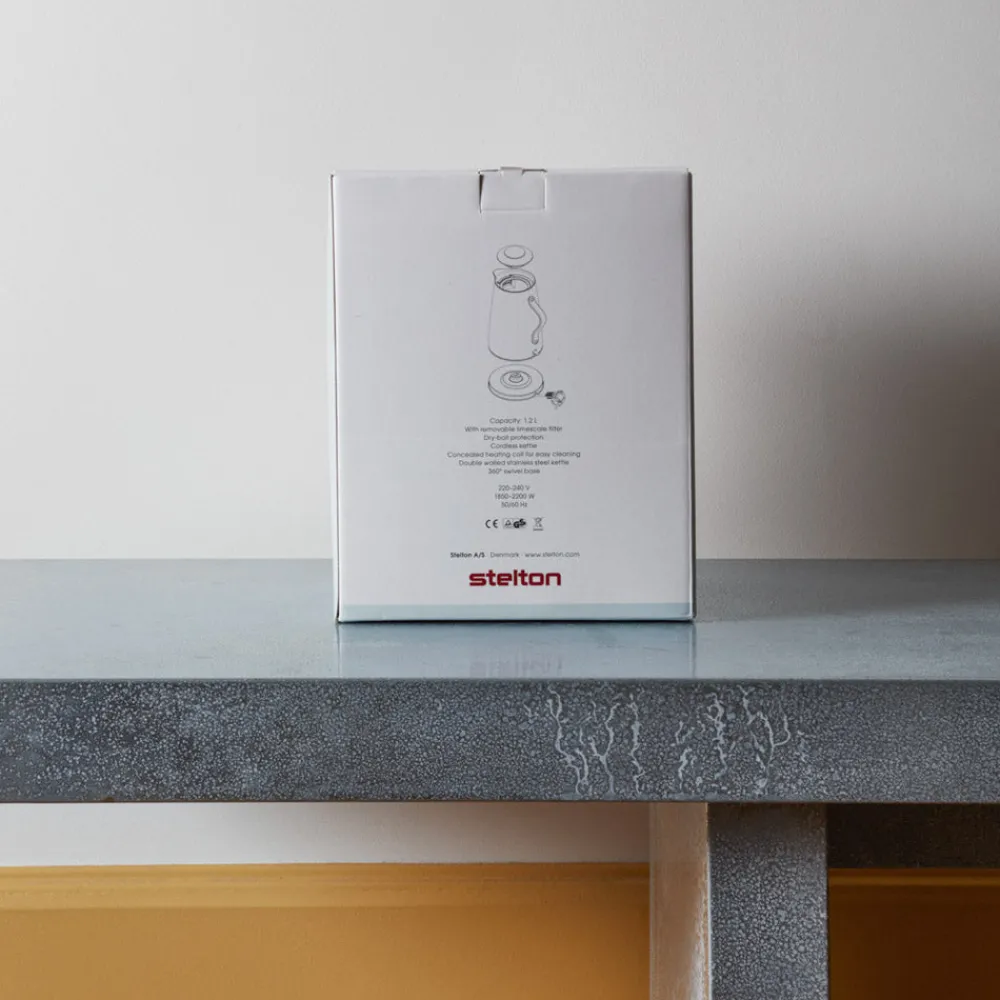 609 STELTON Bouilloire électrique Emma 1,2 l - Craie