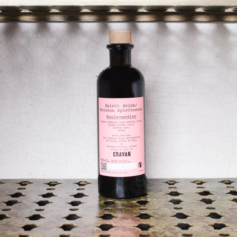 2204 CRAVAN Bouteille Boulevardier - 50cl - Cravan