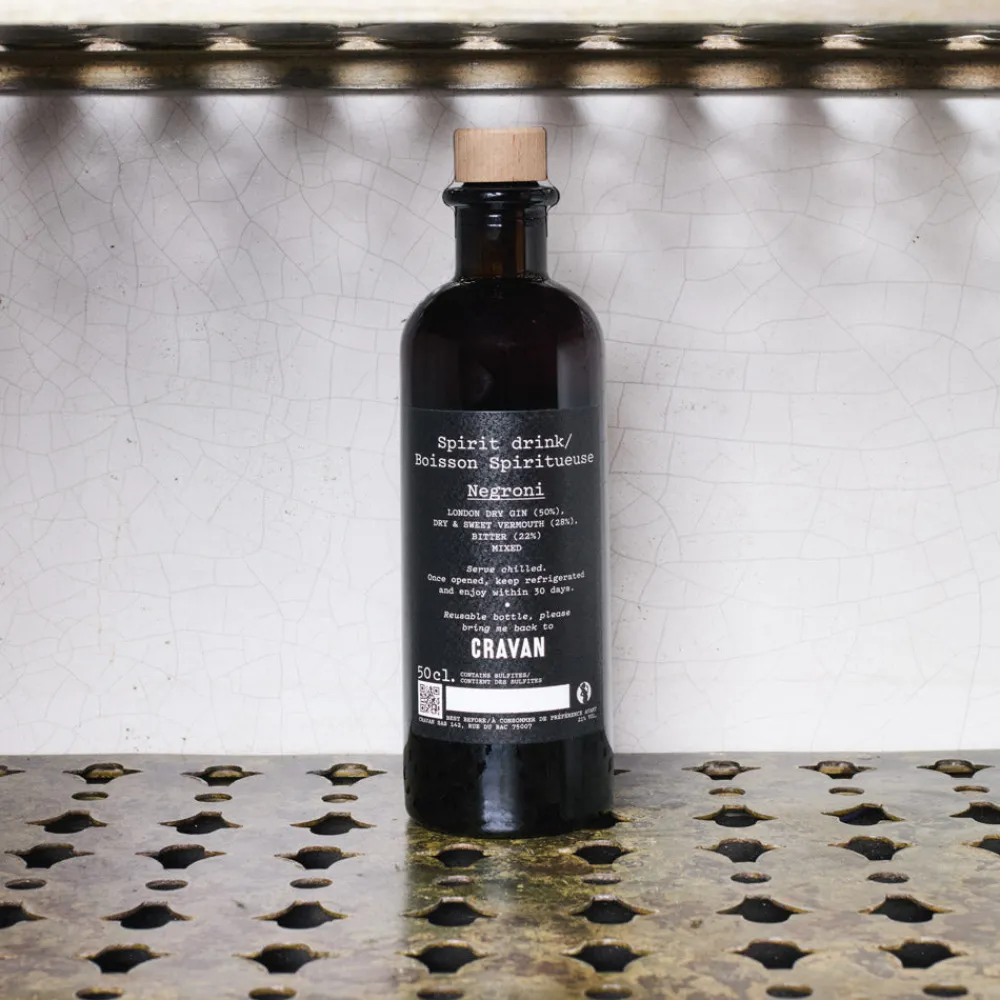 2204 CRAVAN Bouteille Negroni - 50cl - Cravan