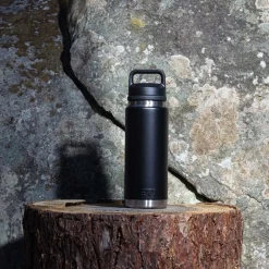 1865 YETI Bouteille Rambler avec bouchon Chug - Noir - YETI
