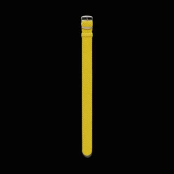 Women MERCI Bracelet de montre en Perlon tressé - Jaune