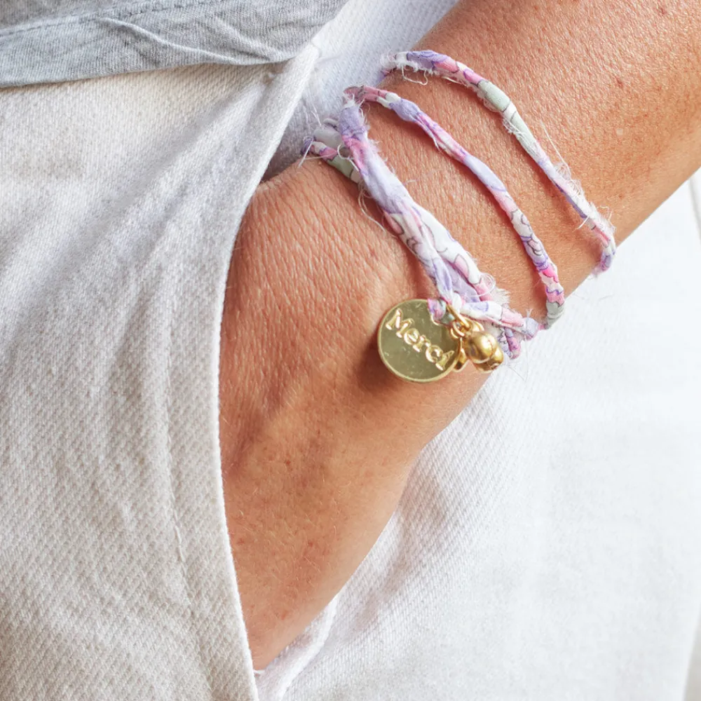 Women MERCI CAT BASTILLE Bracelet médaille Liberty Merci - Betsy