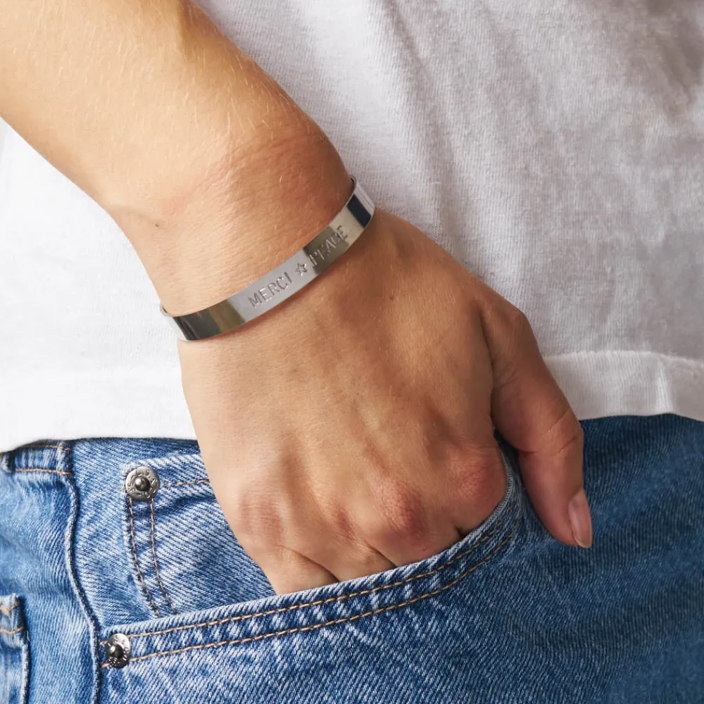 Women ALMARITA Bracelet Merci Argenté - Peace