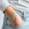 Women SC01 Bracelet Ruban Merci Paris - Vert