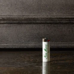 1799 MARKM LASER Briquet - Vert "Rive Gauche" - Non Merci