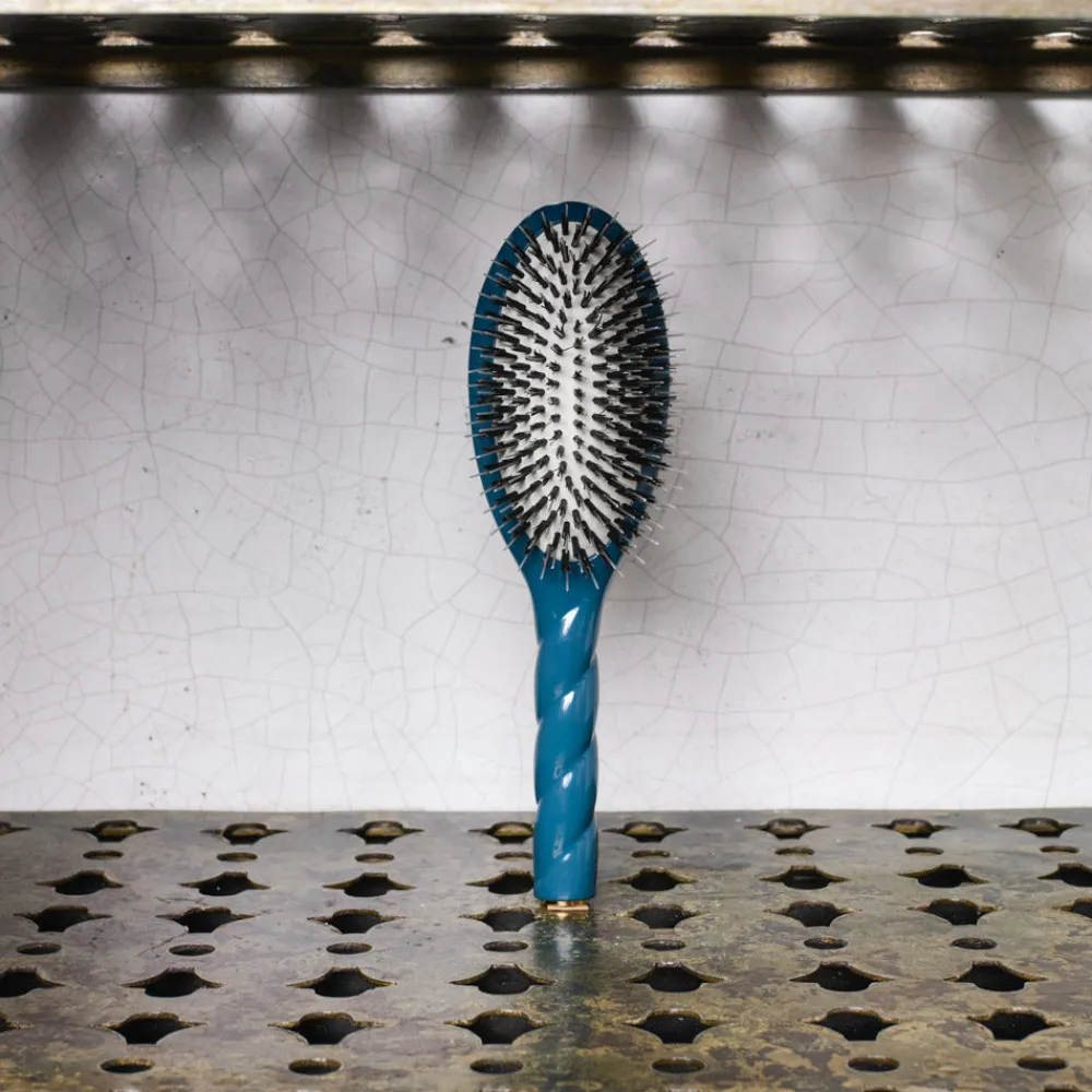 1664 LA BONNE BROSSE Brosse à cheveux N.02 L'INDISPENSABLE - Soin & Démêlage - Bleu