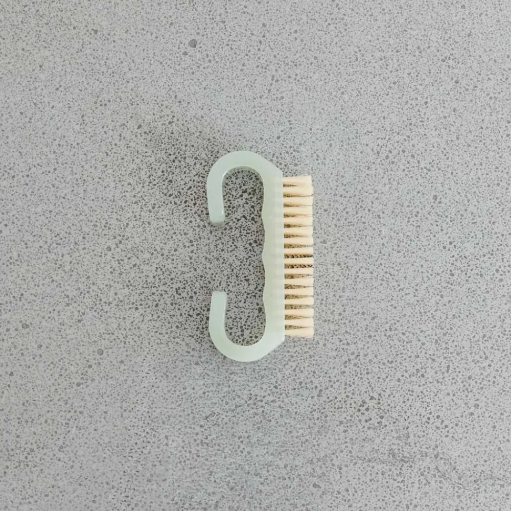 2060 ACCA KAPA Brosse à ongles - Manche Bleu Transparent