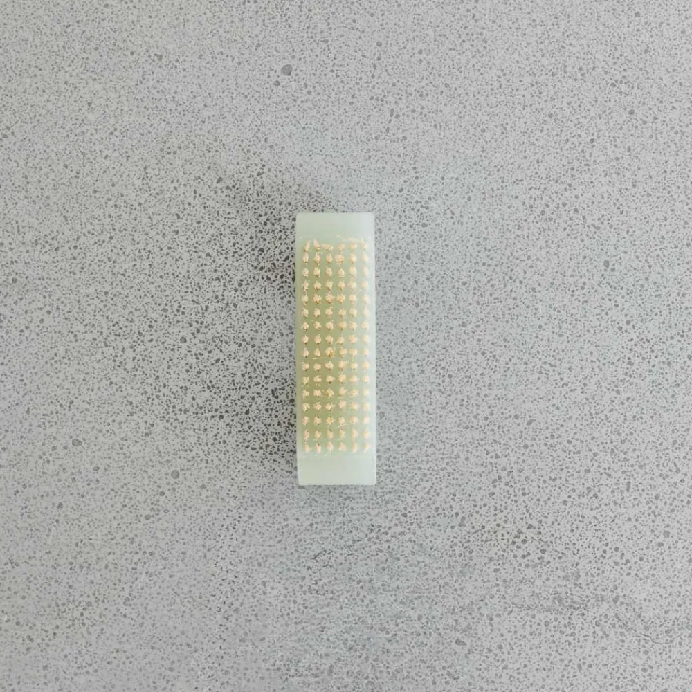 2060 ACCA KAPA Brosse à ongles - Manche Bleu Transparent