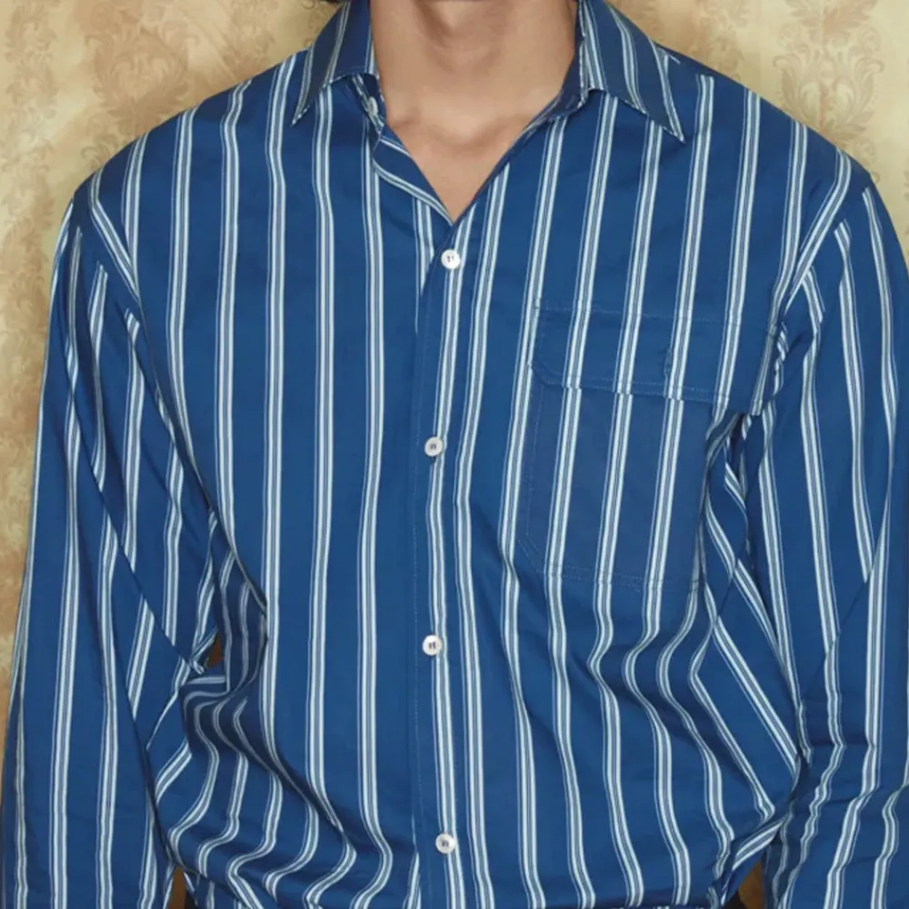 CALEB - Chemise Caline - Marine