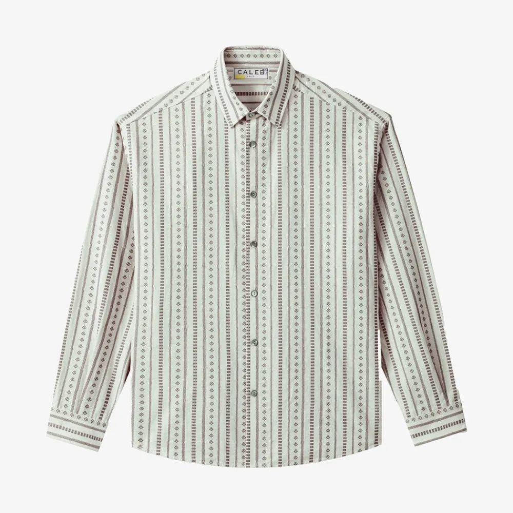 CALEB - Chemise Sun - Blanc
