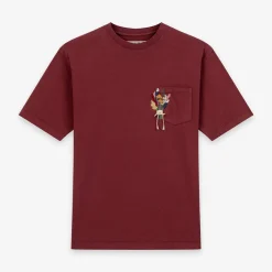 CALEB - T-shirt Buttercup - Bordeaux