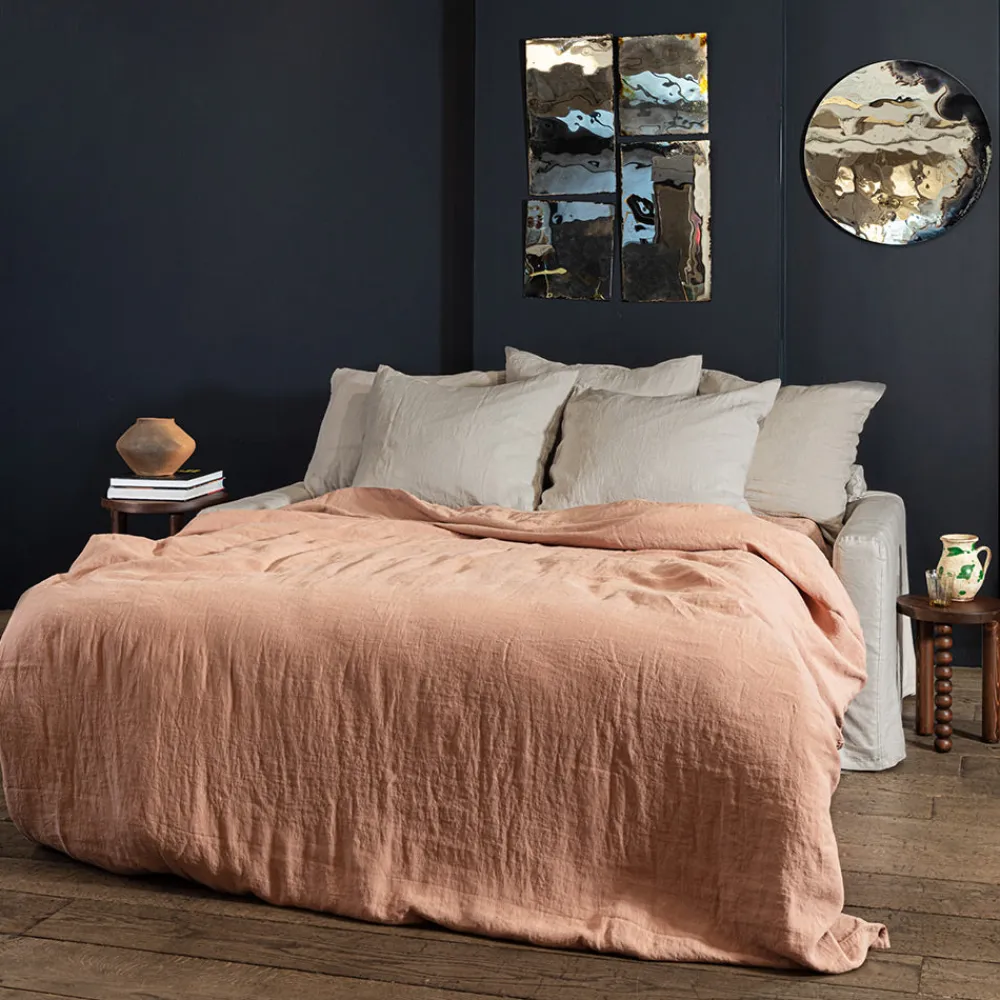 MERCI Canapé convertible 3 places - Gris Digoin -