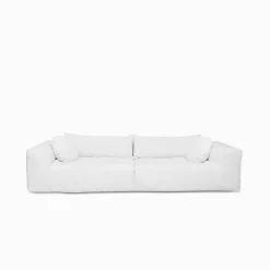 2959 BED AND PHILOSOPHY Canapé Slow Family 4 places - Lin Blanc - Bed&Philosophy