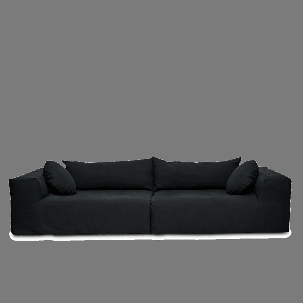 2959 BED AND PHILOSOPHY Canapé Slow Family 4 places - Lin Nuit - Bed&Philosophy