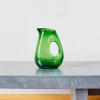 216 POLS POTTEN Carafe en verre soufflé - Vert