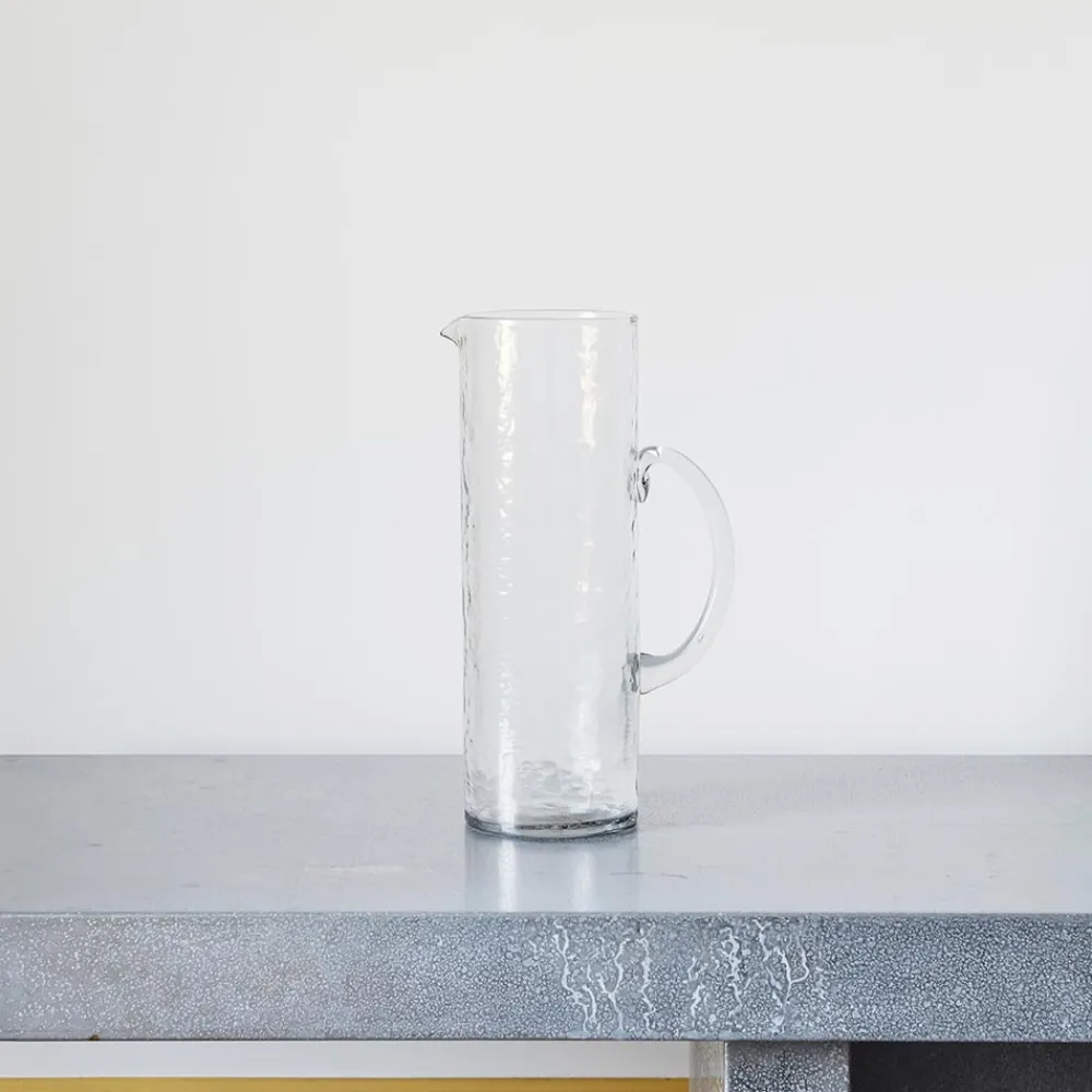 1927 DINNERWARE & CO Carafe martelée - Transparent