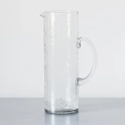 1927 DINNERWARE & CO Carafe martelée - Transparent