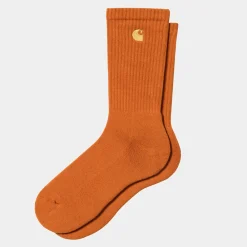 Women Carhartt WIP - Chaussettes Chase - Tumeric