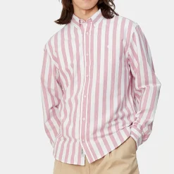 Carhartt Wip - Chemise Dillion - Rose