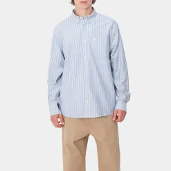 Carhartt WIP - Chemise Dowlen - Bleu