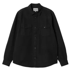 CARHARTT WIP - Chemise Santa Fe - Noir
