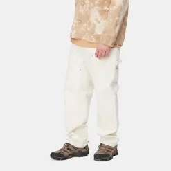 Carhartt Wip - Pantalon Double Knee - Ecru