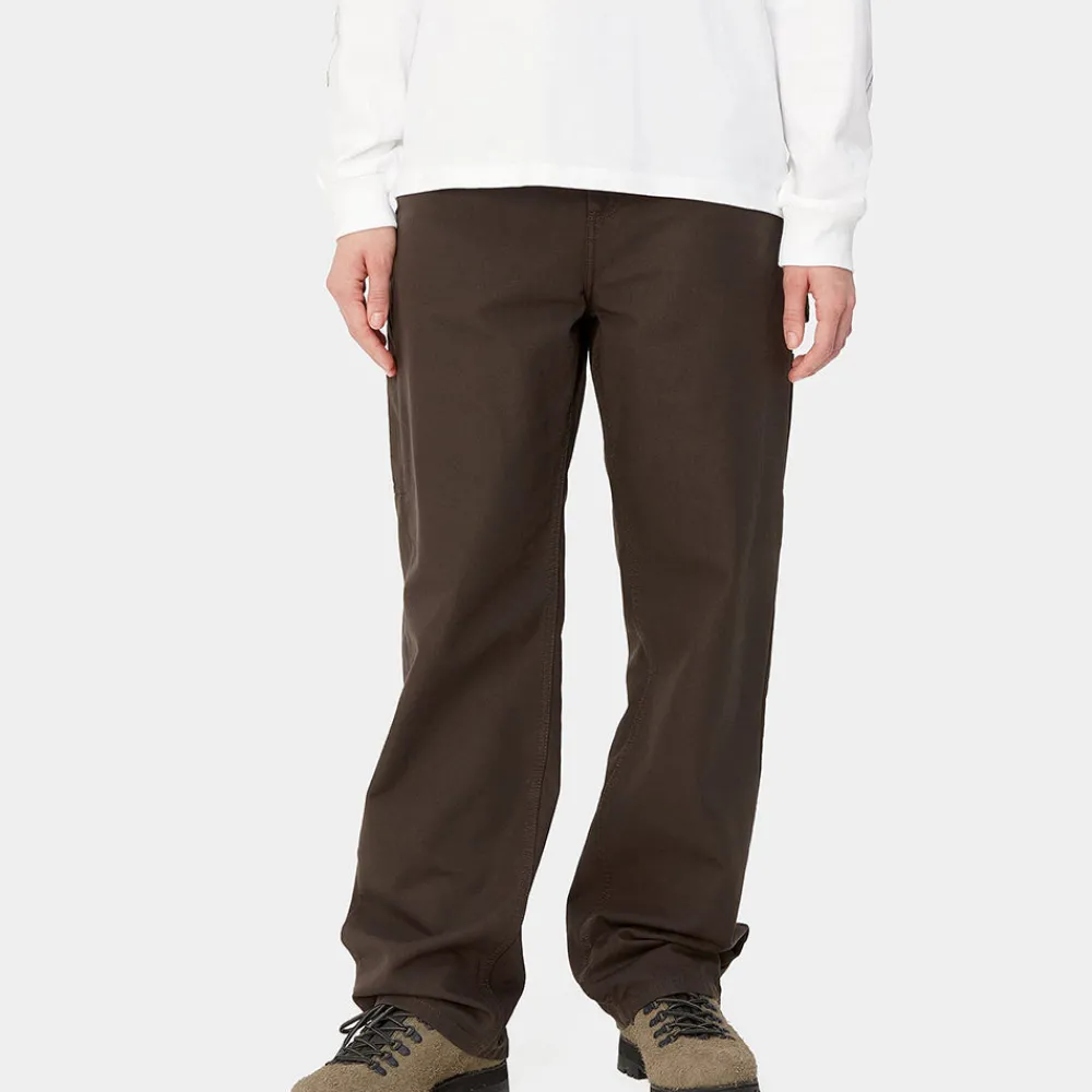 Women Carhartt Wip - Pantalon Pierce Straight - Marron