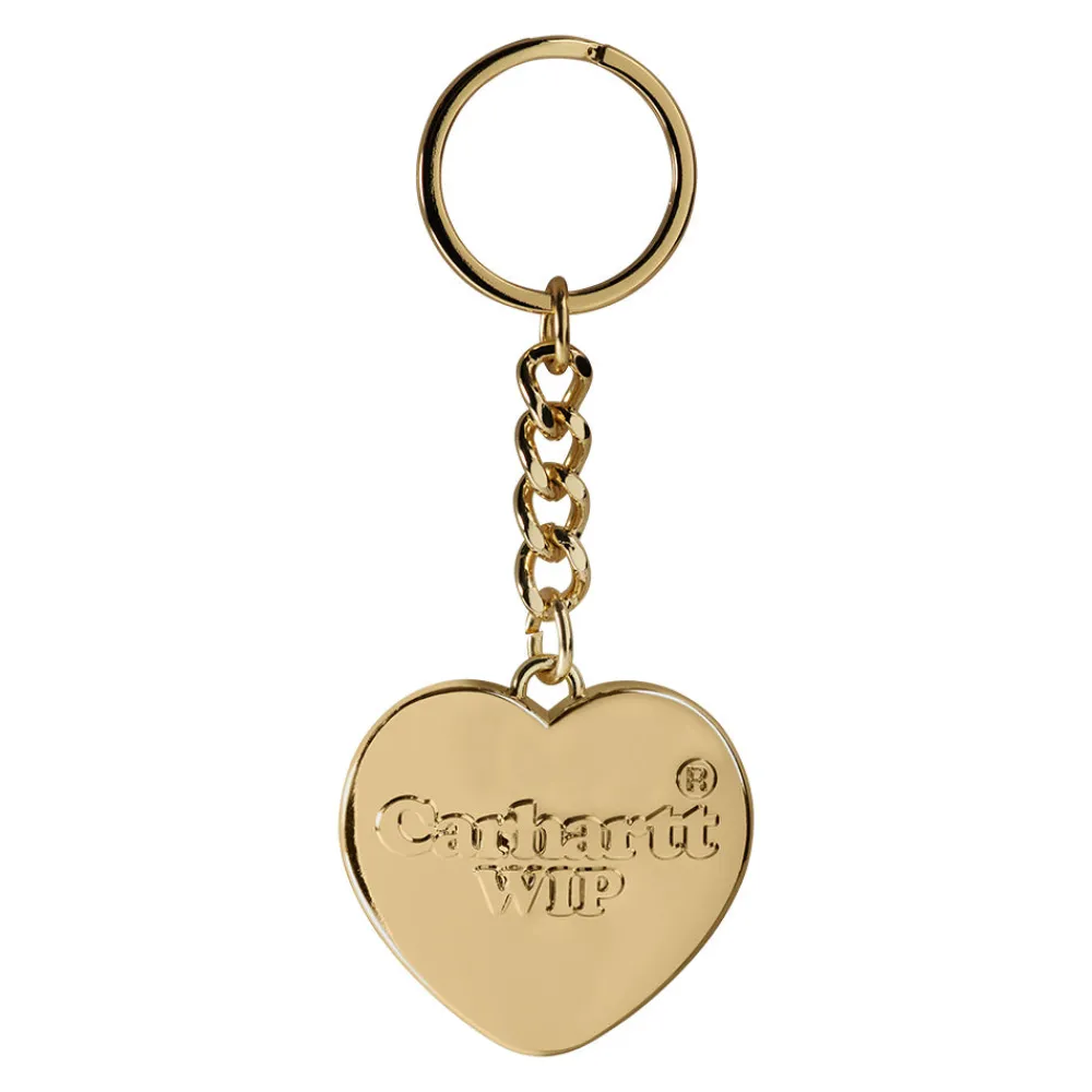 Women CARHARTT WIP - Porte clé Heart - Gold