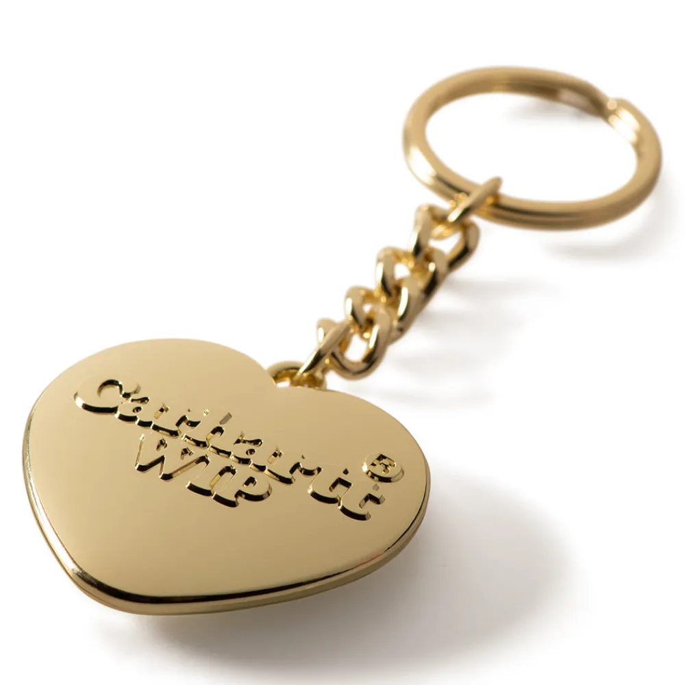 Women CARHARTT WIP - Porte clé Heart - Gold