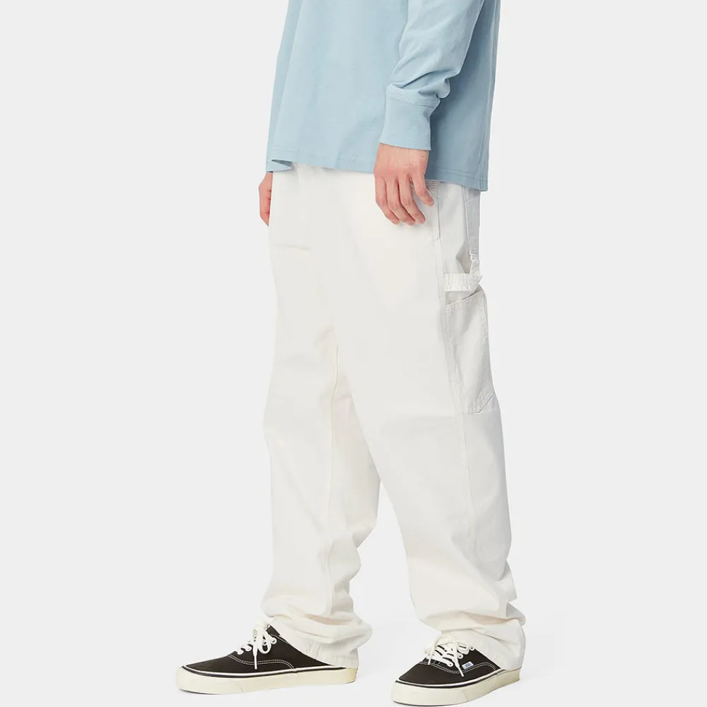 Carhartt Wip - Single Knee Pant - Blanc