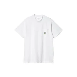 Carhartt WIP - T-Shirt à poche - Blanc