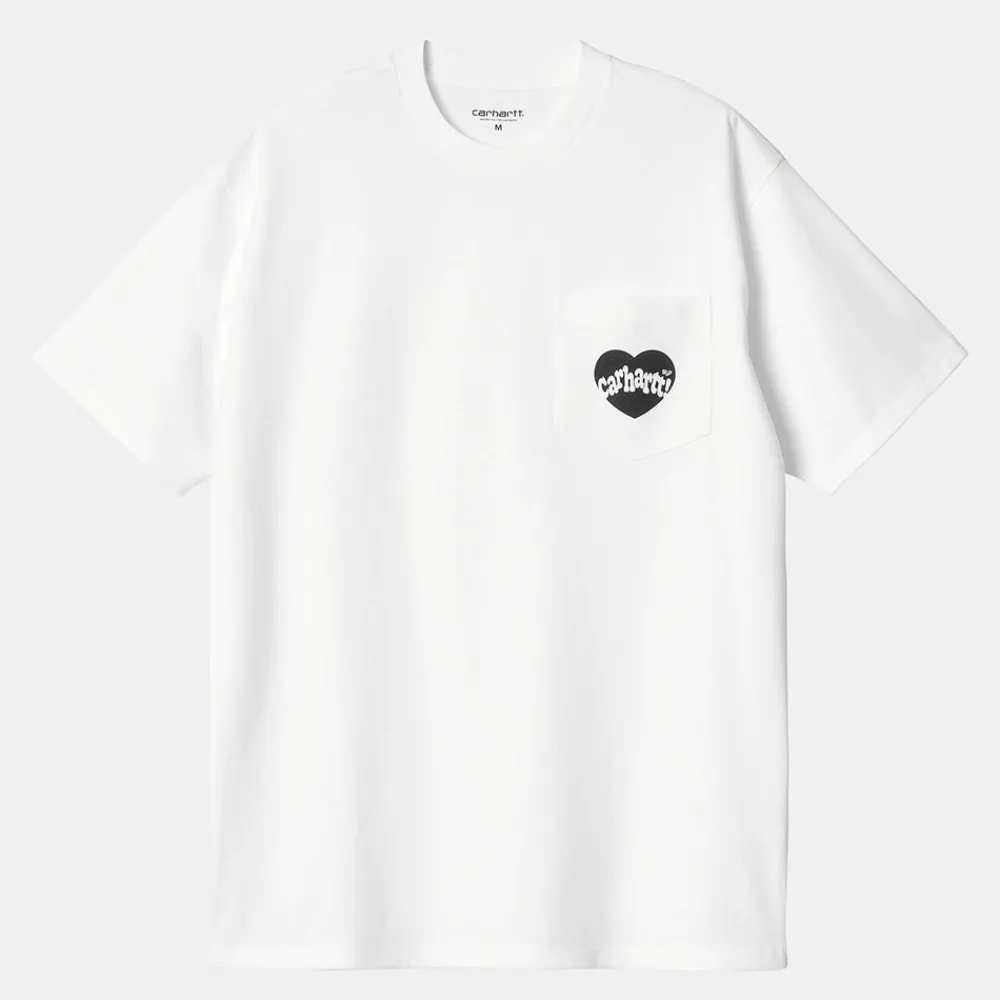 Carhartt WIP - T-Shirt Amour - Blanc